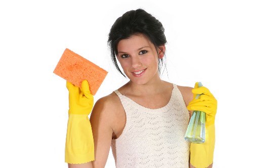 Satisfied family enjoying their clean and organized London home